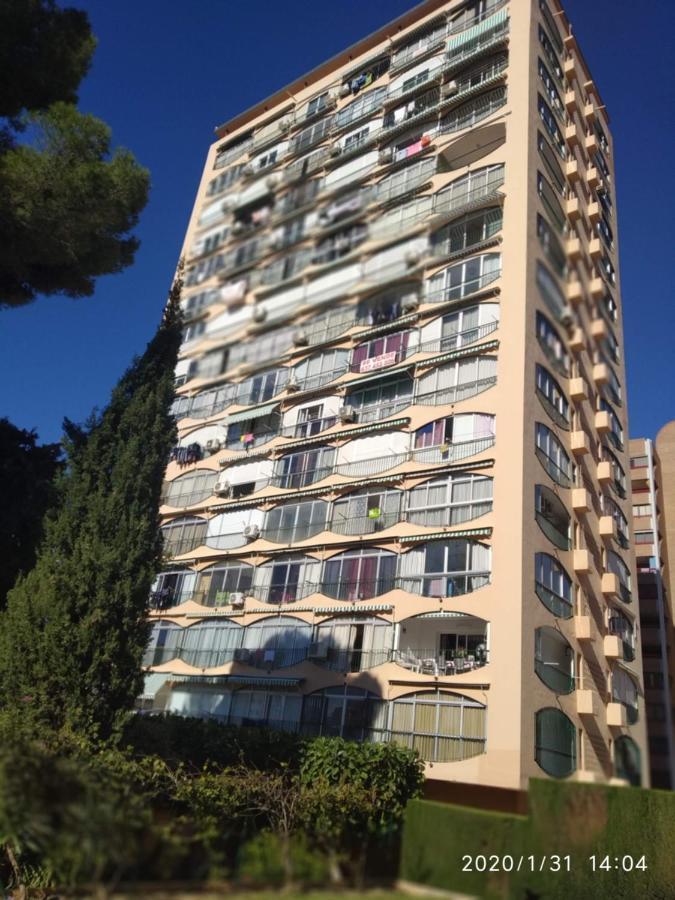 Apto San Angelo Benidorm Vistas Al Mar 400 M Extérieur photo