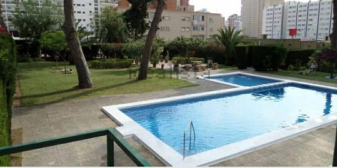 Apto San Angelo Benidorm Vistas Al Mar 400 M Extérieur photo