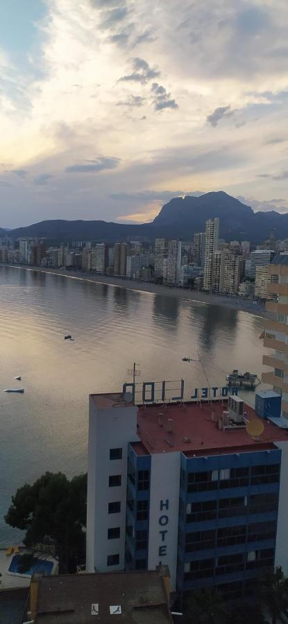 Apto San Angelo Benidorm Vistas Al Mar 400 M Extérieur photo