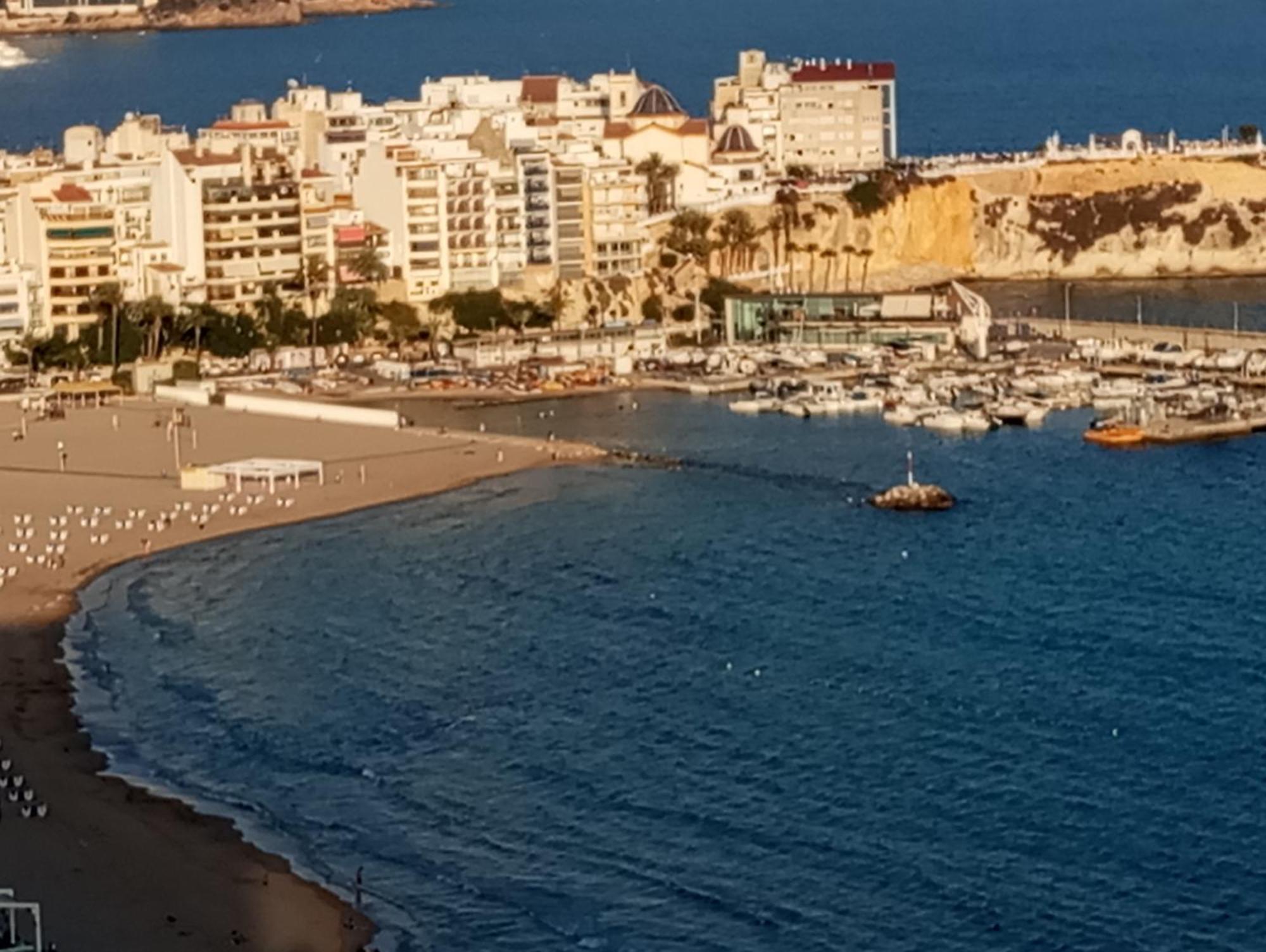Apto San Angelo Benidorm Vistas Al Mar 400 M Extérieur photo
