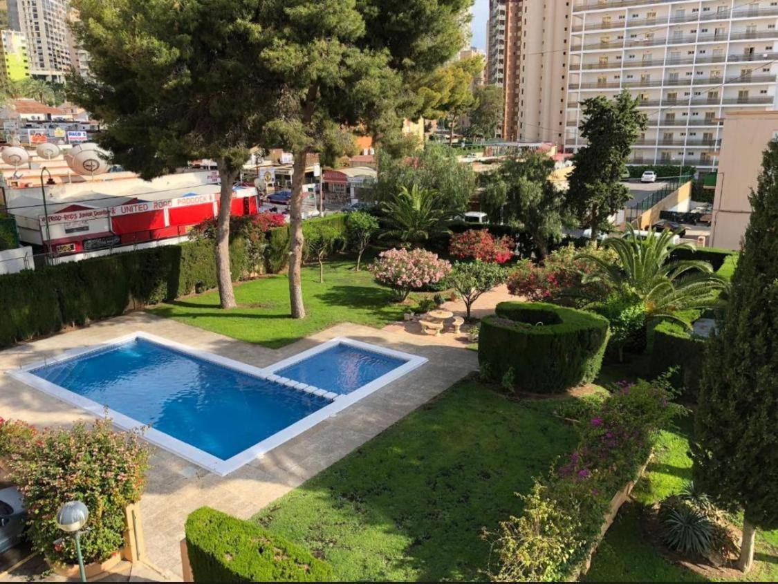 Apto San Angelo Benidorm Vistas Al Mar 400 M Extérieur photo